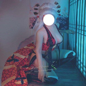 T⑫3 鬼滅の刃 コスプレ 堕姫 上弦の陸 ハロウィン セクシー 高